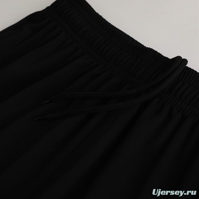 24/25 Nike Black/Golden Half Zipper Jacket+Long Pants