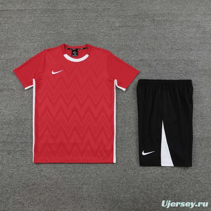 24/25 Nike Red Short Sleeve Jersey+Shorts