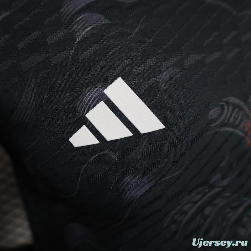 Player Version 2024 Japan Black Dragon With Glared Eye Concept Jersey