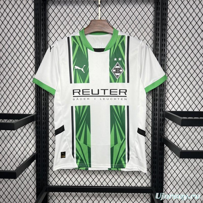 24/25 Borussia Monchengladbach Home Green Jersey