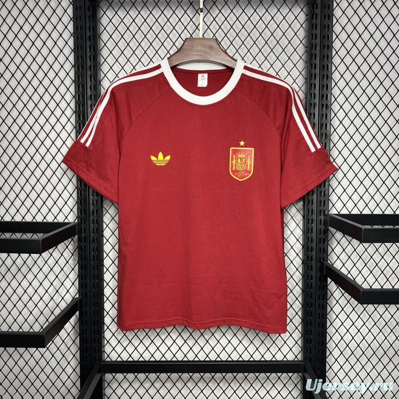 2024 Spain Euro Red Special Jersey