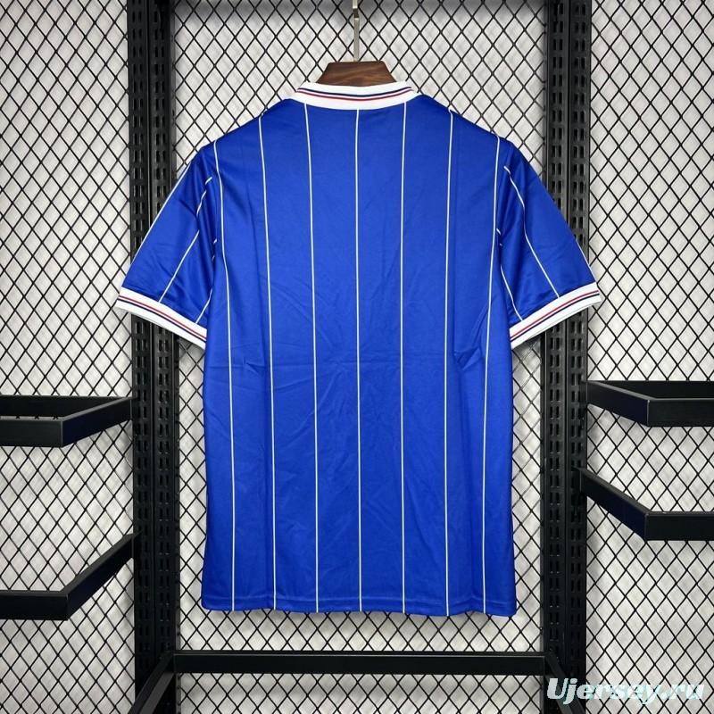 Retro 82/84 Glasgow Rangers Home Jersey