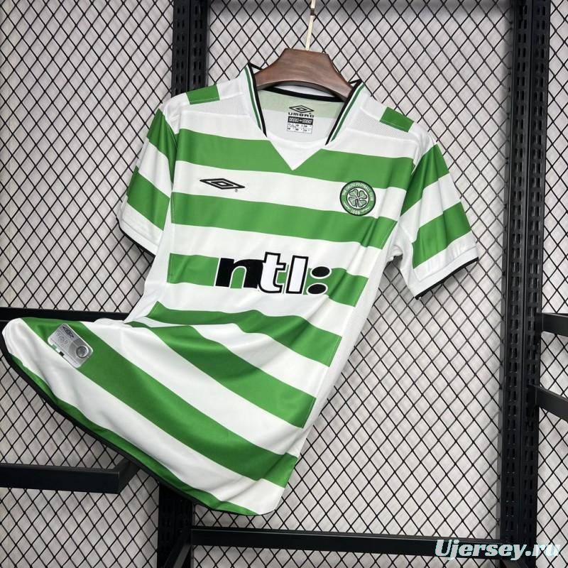 Retro 99/00 Celtic Home Jersey