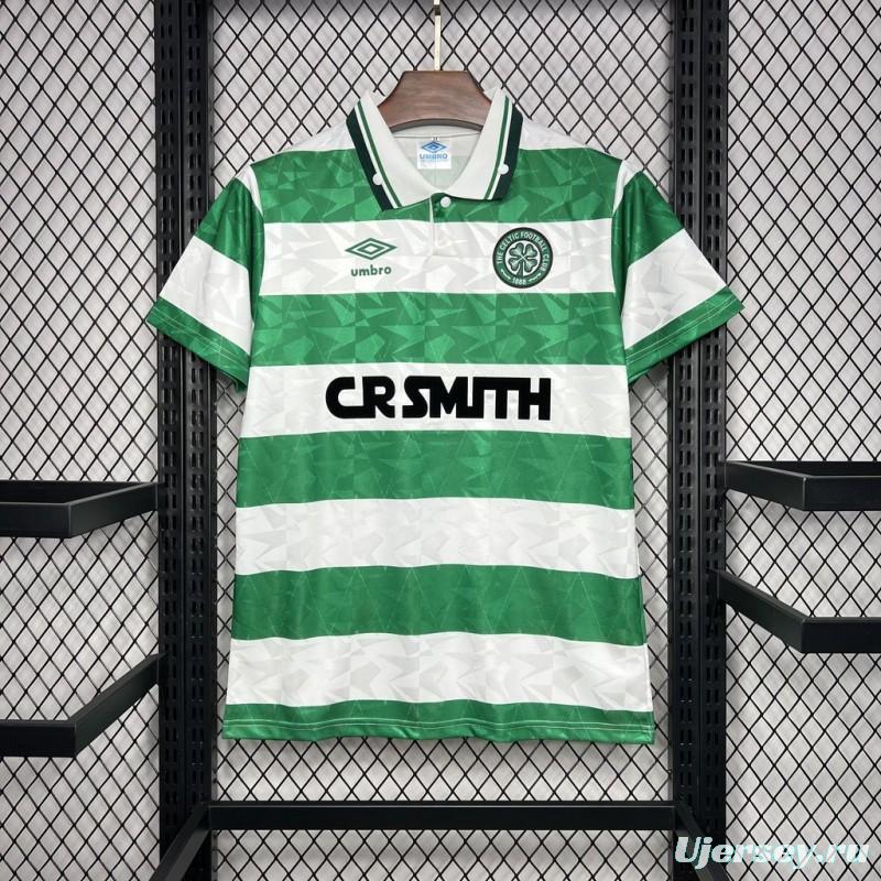Retro 89/91 Celtic Home Jersey