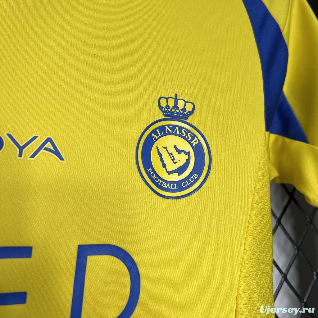 24/25 Kids Al-Nassr Home Jersey