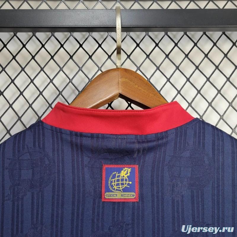 Retro 1996 Spain Away Jersey