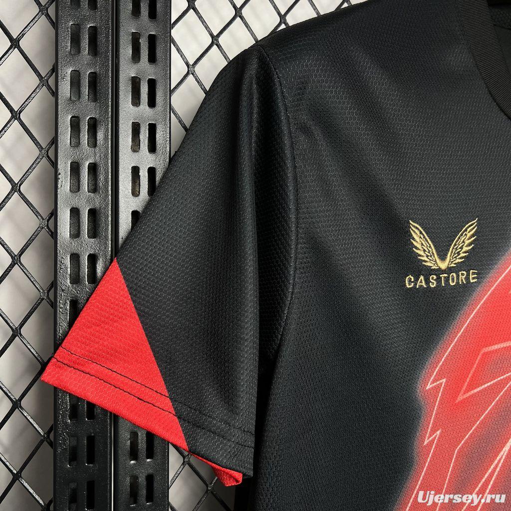 24/25 Sevilla Black/Red Pre-Match Special Jersey