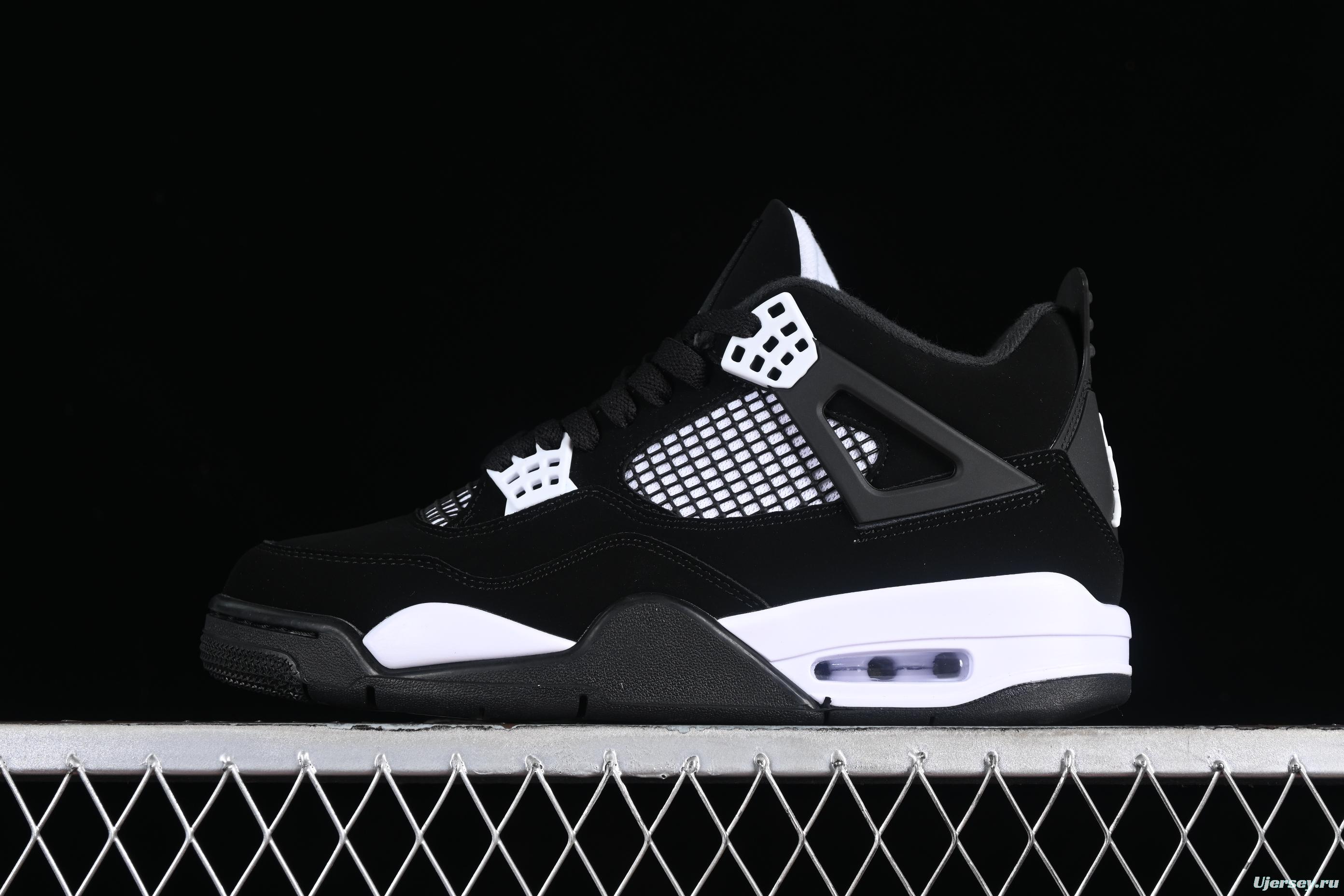 Nike Air Jordan 4 Retro "White Thunder" Basketball Shoes - FQ8138-001