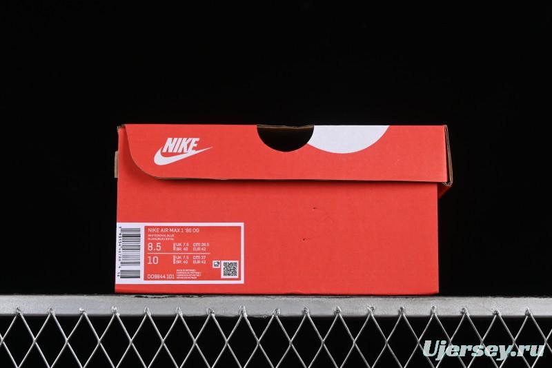 Nike Air Max 1 Retro Running Shoes with Half-Sole Air Cushion - DO9844-101