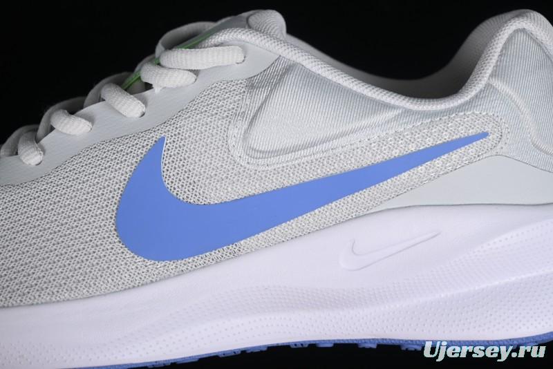 Nike Revolution 7 Wide Low-Top Running Shoes with Breathable Mesh and Durable Cushioning - FB2207-100