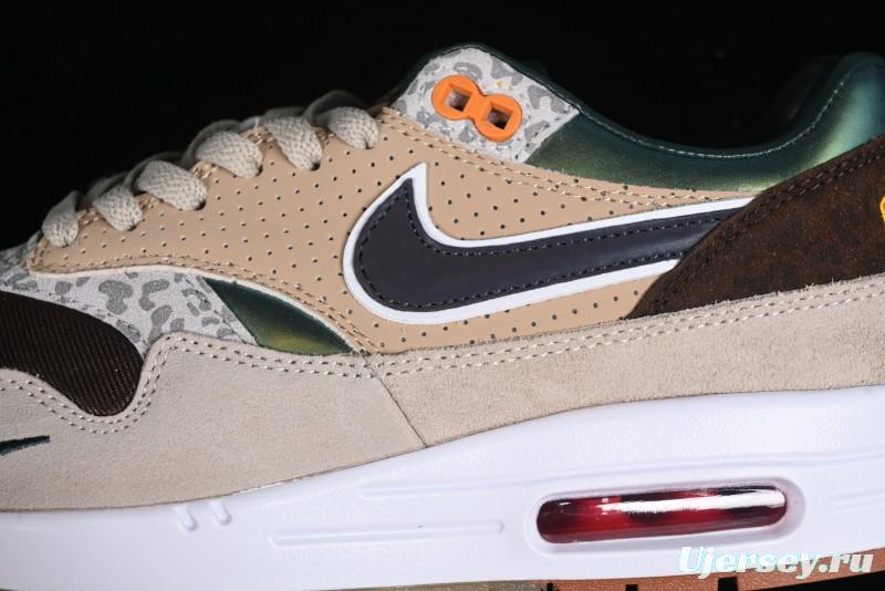 Nike Air Max 1 Retro Running Shoes with Half-Sole Air Cushion - HQ2640-200
