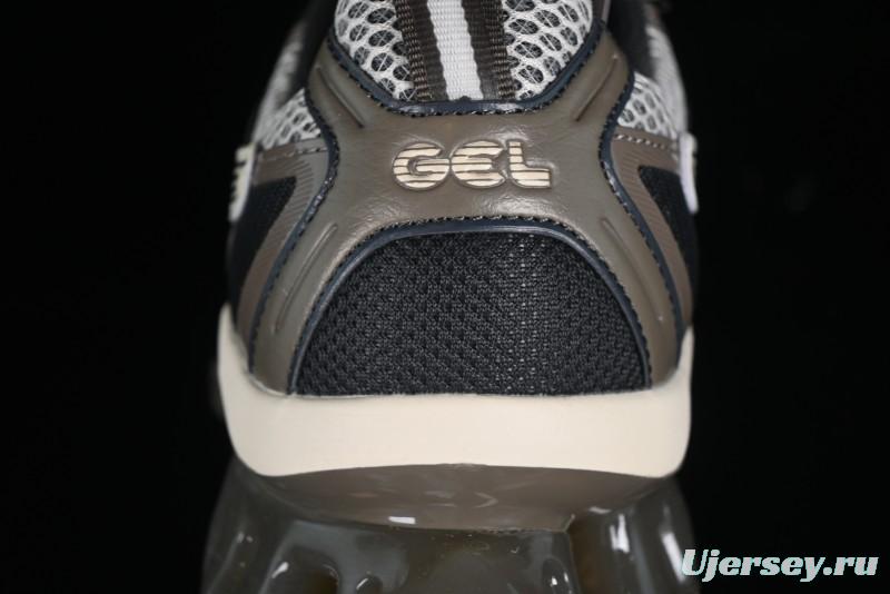 Asics Gel-Quantum Kinetic Retro Casual Sneakers with Thick Sole and GEL Scutoid Technology - 1203A270-201