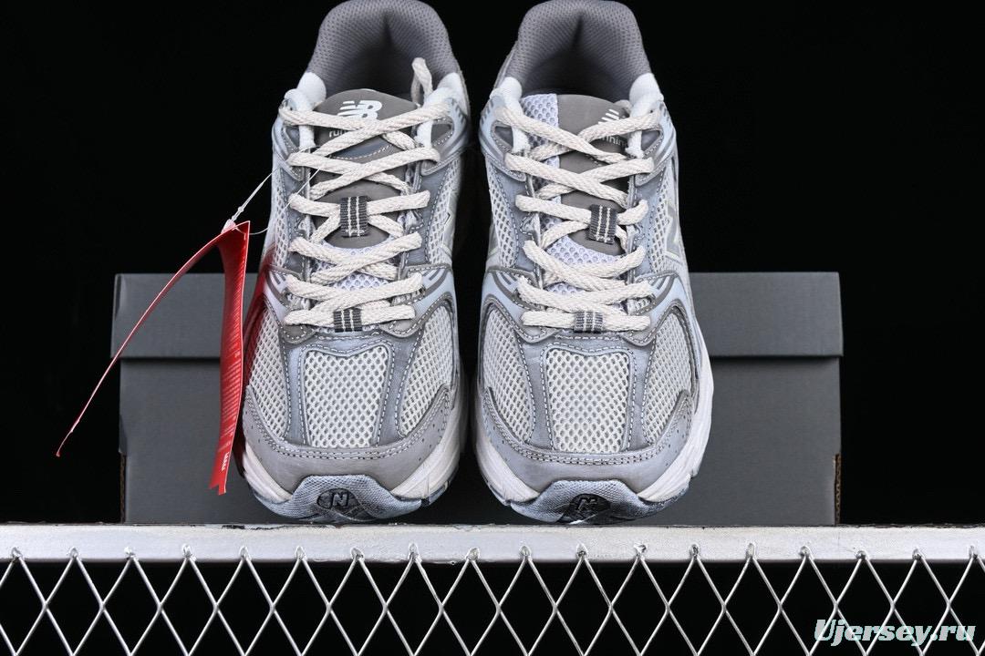 New Balance 530 Series Leather Distressed Retro Casual Running Shoes - MR530TG