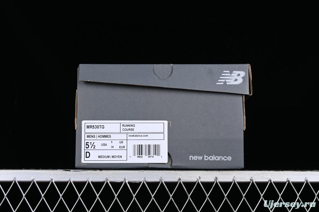 New Balance 530 Series Leather Distressed Retro Casual Running Shoes - MR530TG