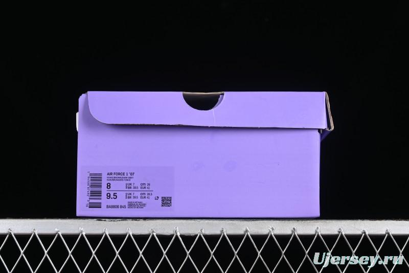 Nike Air Force 1 '07 Low BAPE Collaboration - White Black Camo Casual Sneakers - BA8806-845