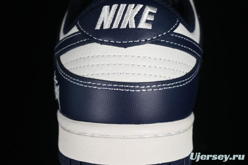 Nike SB Dunk Low Stussy Collaboration - Mark Line Starry Sky Anniversary High-End Custom Low-Top Casual Skate Shoes - BB9898-002