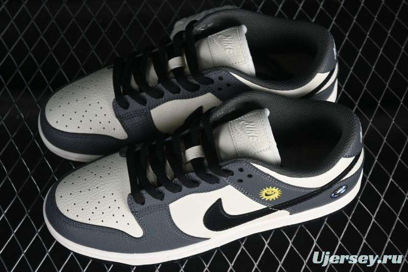 Nike SB Dunk Low Smiley Face SB Low-Top Casual Skate Shoes - BB1609-116