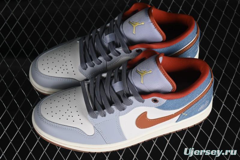 Nike Air Jordan 1 Low Multi-Color Casual Sneakers - FZ5045-091