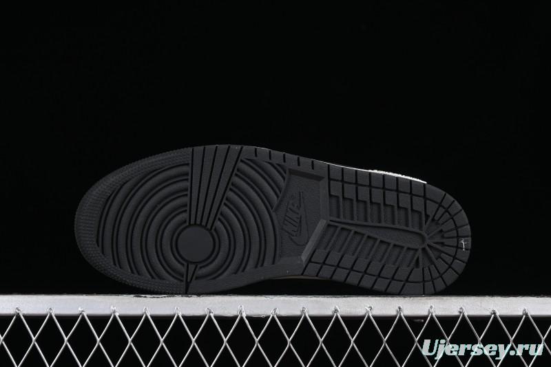 Nike Air Jordan 1 Low AJ1 Panda Prank Hip-Hop Theme - Big Shots Casual Sneakers