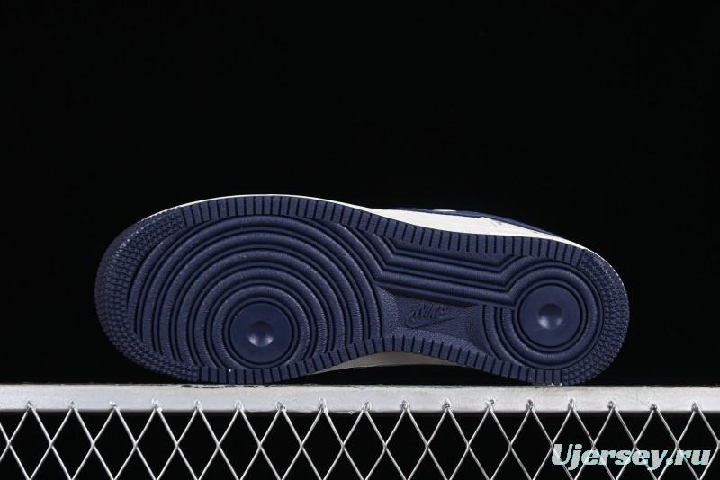 Nike Air Force 1 '07 Low LV Collaboration - Off White Navy Blue Casual Shoes CV1724-111