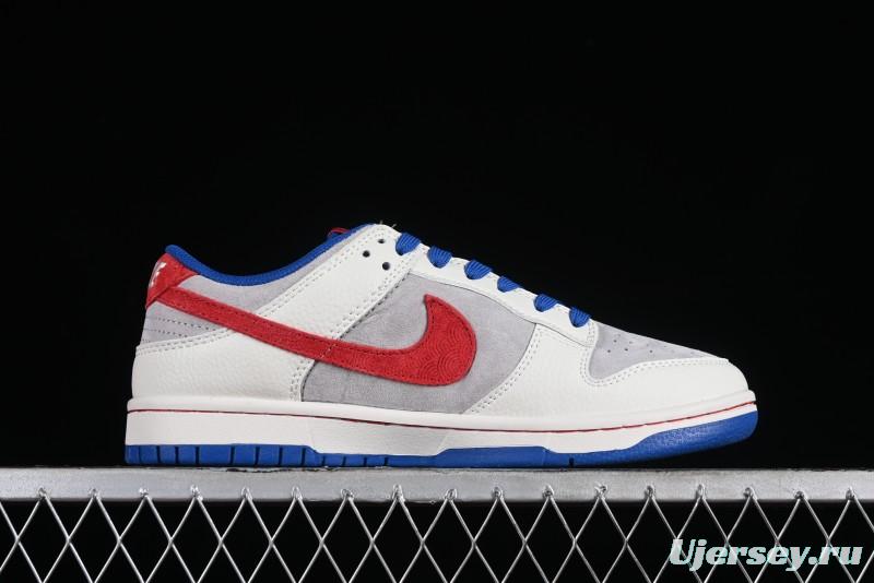 Nike SB Dunk Low Chinese New Year Limited Edition - Red Fortune Sky High Anniversary Premium Custom Low-Top Casual Sneakers - CR8033-504