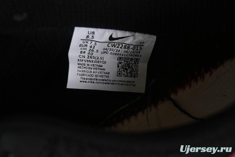 Nike Air Force 1 '07 Low Casual Sneakers in Black Starry Sky - CW2288-015