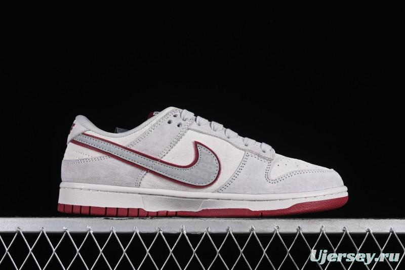 Nike Dunk Low The North Face CDG Collaboration - Grey Skateboard Shoes - DQ1098-336