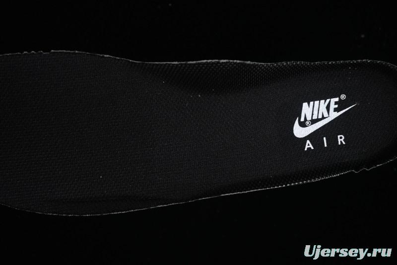 Nike Air Force 1 '07 Low Classic Black White Swoosh Casual Sneakers - FZ0627-010