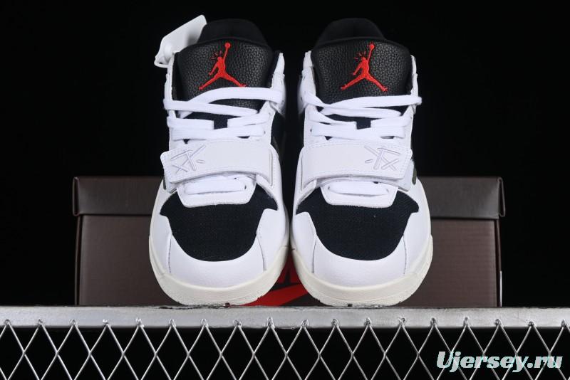 Nike Travis Scott x Jordan Cut The Check AJ1 Basketball Shoes with Velcro Strap - FZ8117-100