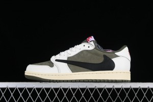 Nike Travis Scott x Air Jordan 1 Low OG Retro Sneakers DM7866-200