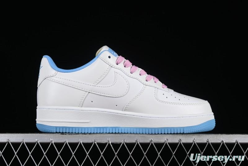 Nike Air Force 1 '07 Low Color-Changing Thermal-Activated White Blue Pink Casual Sneakers - LC5688-001