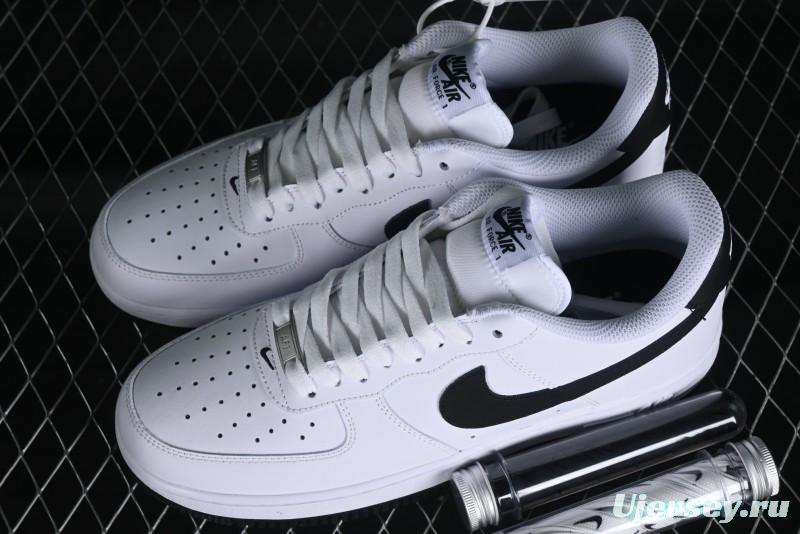 Nike Air Force 1 '07 Low Casual Sneakers in Black and White - FQ4296-101