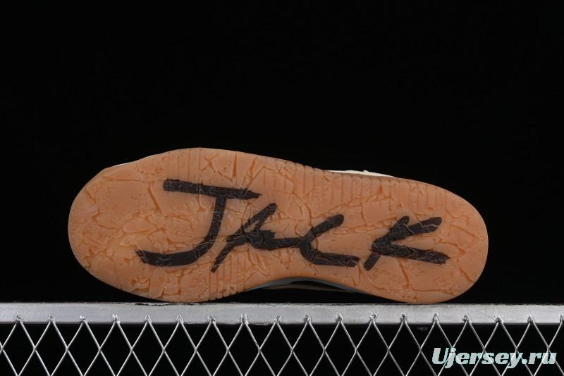 Nike Travis Scott x Jordan Jumpman Jack TR "University Red" Basketball Shoes with Magic Strap - FZ8117-100