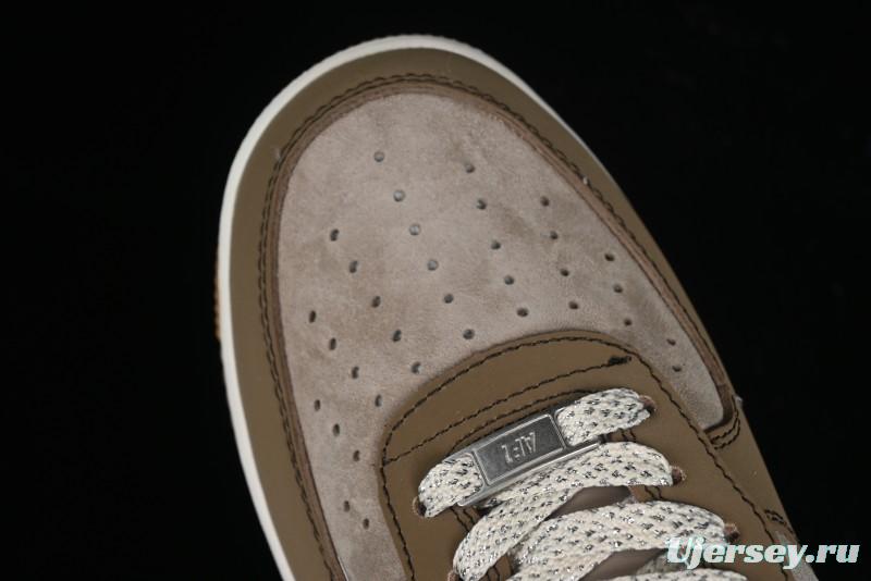 Nike Air Force 1 '07 Low LV Collaboration - Light Brown Casual Sneakers - BA8806-224