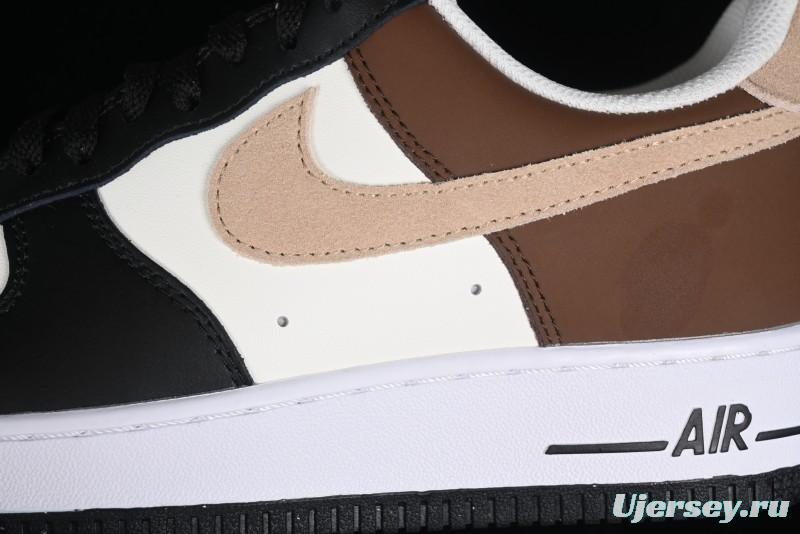 Nike Air Force 1 '07 Low Casual Sneakers with Full-Length Air Cushion - FB3355-200