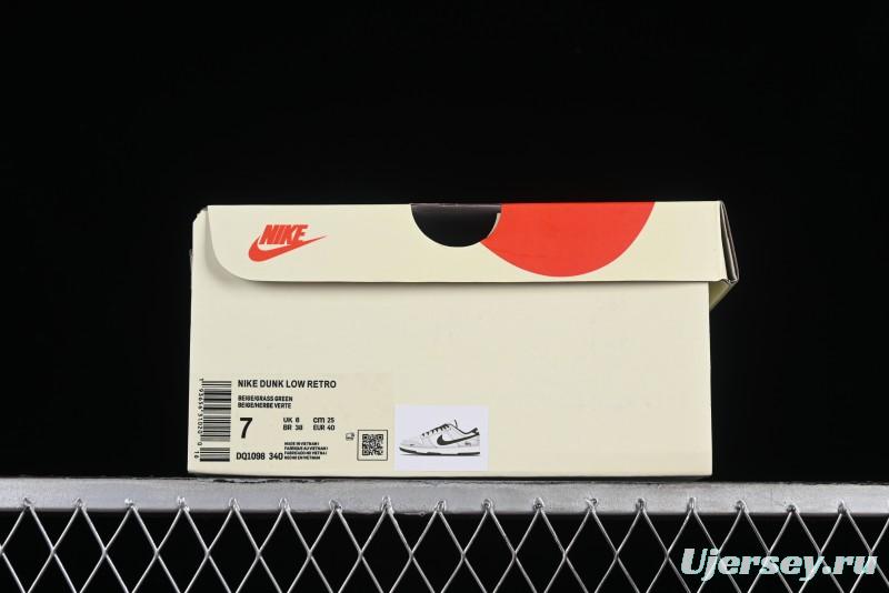 Stussy x Nike SB Dunk Low Retro Premium Casual Sneakers - DQ1098-340