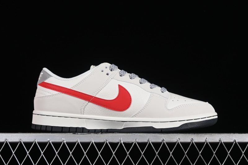 Supreme x Nike SB Dunk Low Casual Skate Shoes with Zoom Air Cushion - DQ1098-333