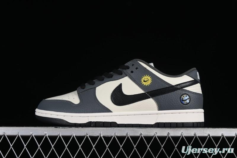 Nike SB Dunk Low Smiley Face SB Low-Top Casual Skate Shoes - BB1609-116