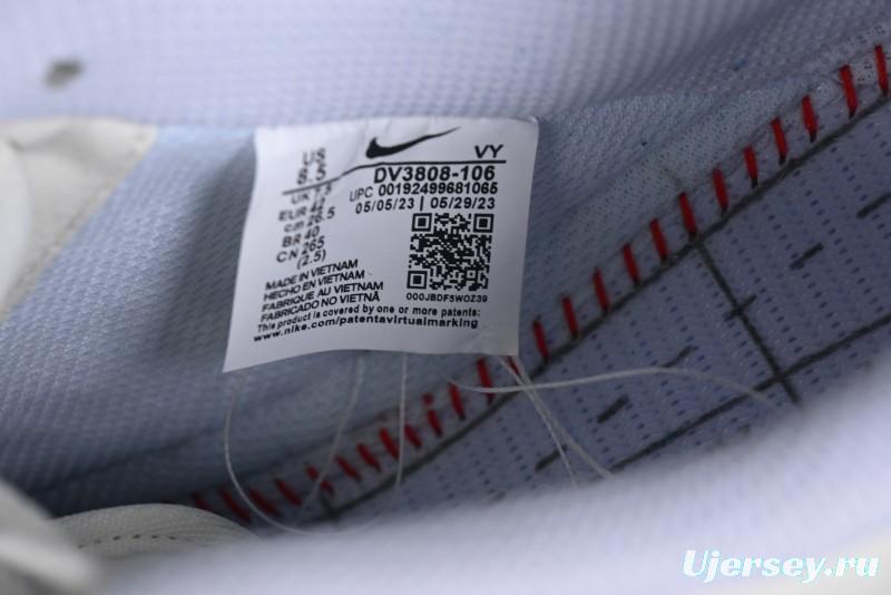 Nike Air Force 1 '07 Low Casual Sneakers in White Green - DV3808-106