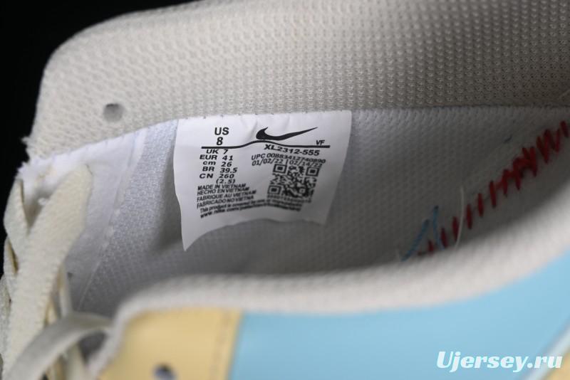 Nike Air Force 1 '07 Low Custom Casual Sneakers with Full-Length Honeycomb Air Cushion - XL2312-555