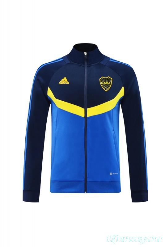 24/25 Boca Juniors Navy/Blue Full Zipper Jacket +Long Pants