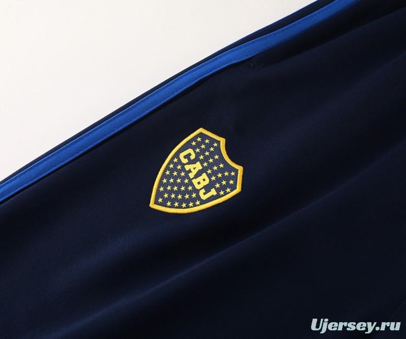 24/25 Boca Juniors Navy/Blue Full Zipper Jacket +Long Pants