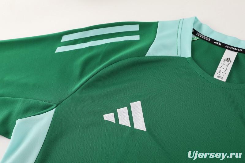 24/25 Adidas Green Short Sleeve Jersey+Shorts