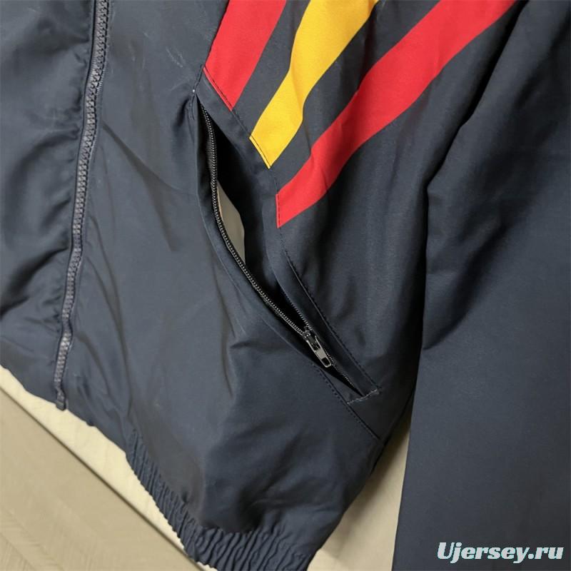 2024 Spain Navy Windbreaker