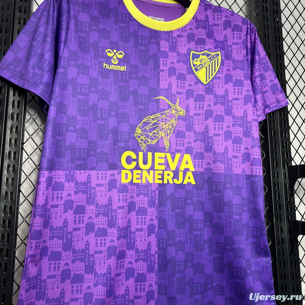 24/25 Malaga Purple Pre-match Training Jersey