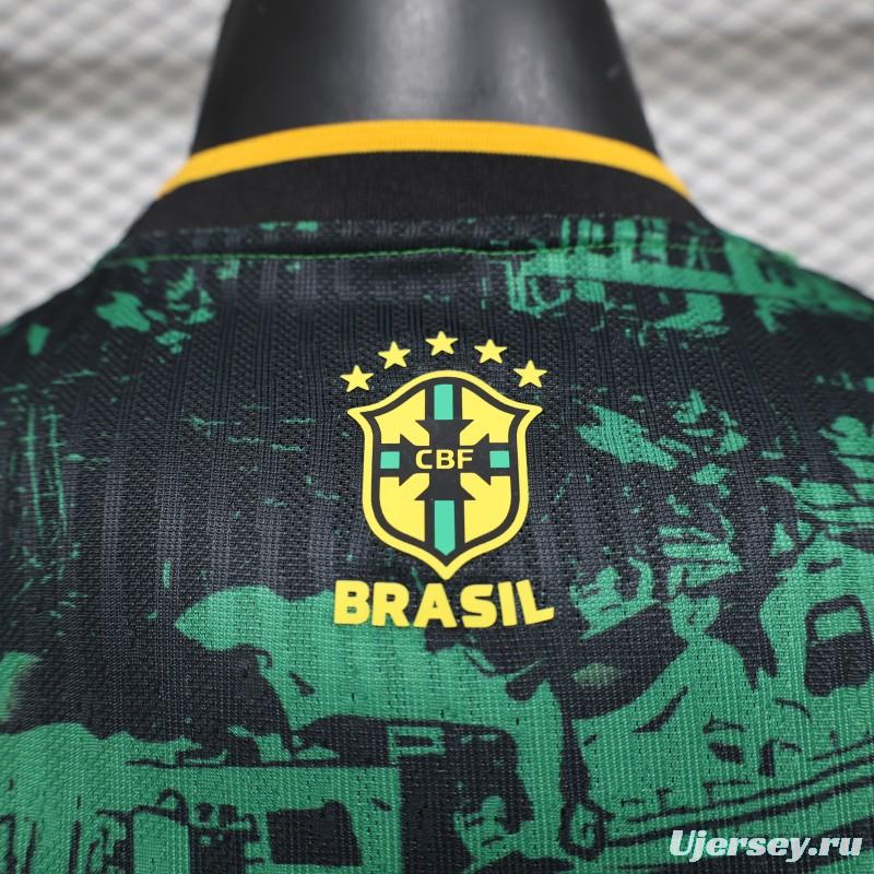 Player Version 2024 Brazil Green Special Jersey