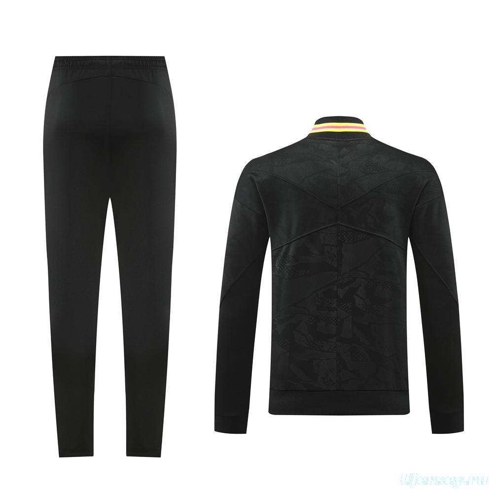 24/25 Chelsea Black Full Zipper Jacket +Long Pants