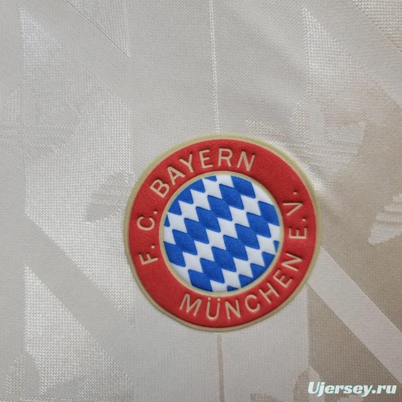 24/25 Bayern Munich Adidas Originals Cream Lifestyler Jersey