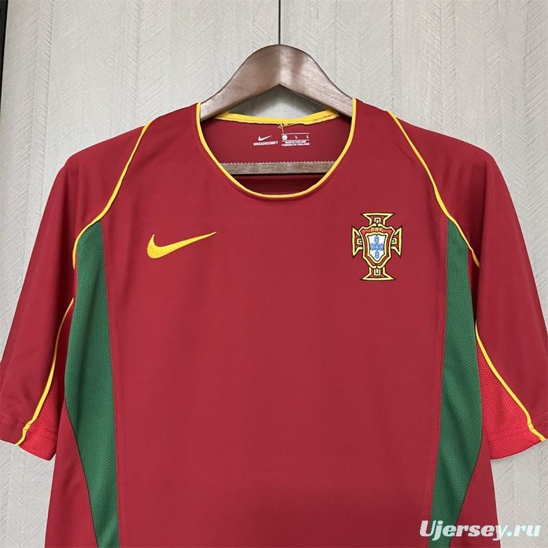 2002 Retro Portugal Home Jersey