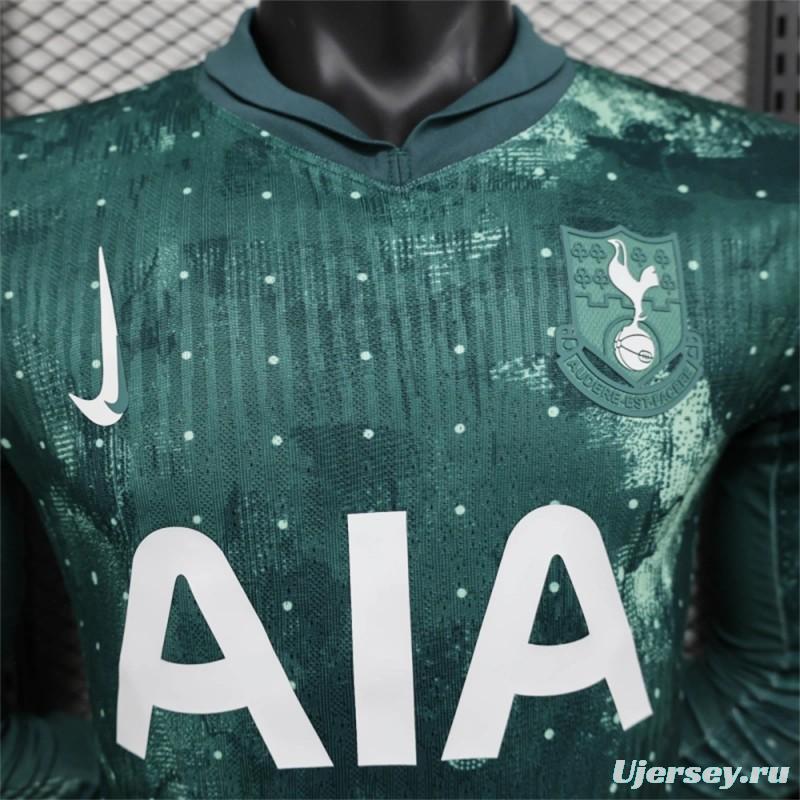 24/25 Player Version Tottenham Hotspur Third Long Sleeve Jersey